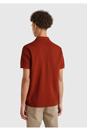 تی‌شرت پولوشرت کوتاه‌ آستین مردانه آبی روشن برند united colors of benetton 1580519632