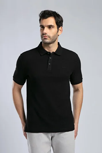 تی‌شرت یقه‌دار مردانه برند تایلن مشکی برند lee cooper 1579920866