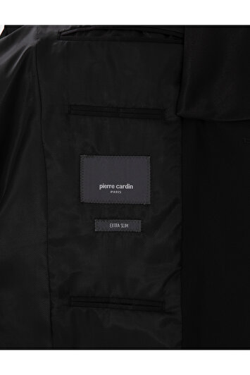 کت شلواری با یقه و جلیقه مردانه سیاه برند Pierre Cardin 1990241744