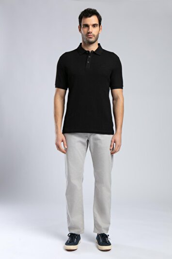 تی‌شرت یقه‌دار مردانه برند تایلن مشکی برند lee cooper 1579920865