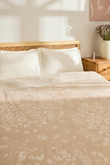 پیکه جاکار دو نفره برند گراسی بژ برند kaşmir home 1695667559