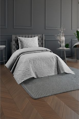روتختی تک‌نفره با طراحی کاپیتونه - رنگ آنتراسیت - برند reys home 937296280