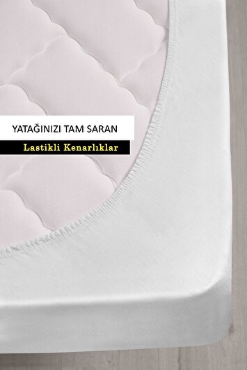 آلویز محافظ تشک ضد آب با کیفیت بالا برای تخت یک نفره و دو نفره، بی‌صدا و دارای لبه‌های کامل برند mislina home 1559775772