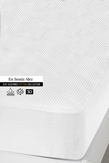 آلویز محافظ تشک ضد آب با کیفیت بالا برای تخت یک نفره و دو نفره، بی‌صدا و دارای لبه‌های کامل برند mislina home 1559775768