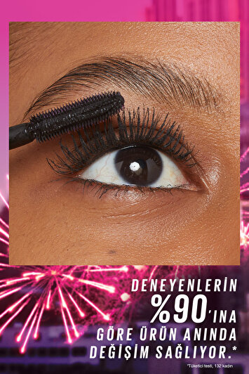 ماسکارا برند لَش سنسشِنال فایرورک الکترو بلک برند maybelline new york 2340940077