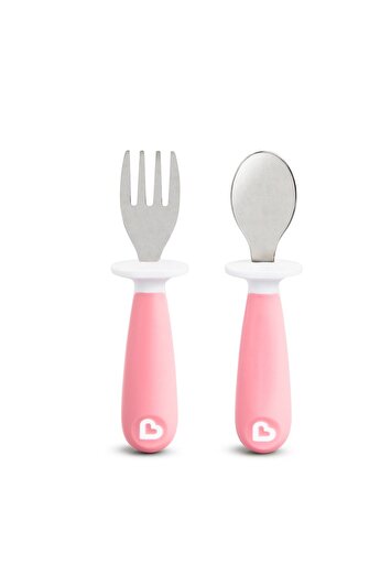 ست چنگال و قاشق ضد پاشش دخترانه