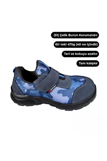 کفش کار اسپرت ارتوپدیک مردانه برند مکاپ سگورا مدل SGR-515 S1 طرح کاموفلاژ برند e&e 1721113778