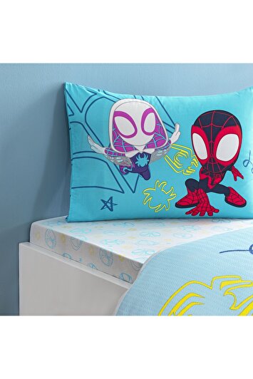 ست پیکه پنبه‌ای یک نفره برند تاچ لایسنس‌دار اسپایدرمن آمیزینگ تیم‌تک برند taç 1835158865