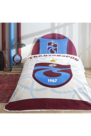 ست پیکه یک نفره پنبه‌ای برند ترابزون‌اسپور رنگ آبی