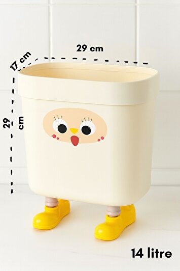 سطل زباله ۱۴ لیتری با پایه – استفاده سرگرم‌کننده با برچسب سورپرایز برند arvale 2349675529