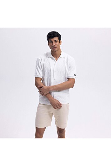 پیراهن سفید مردانه EM490-OF