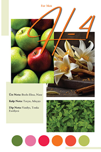 عطر مردانه H-4 100 میلی‌لیتر برند frederic patric 2217692618