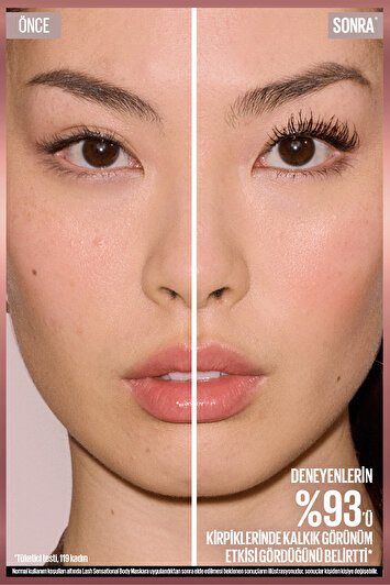 ماسکارا بدن لاش سنسشنال برند maybelline new york 2298449346