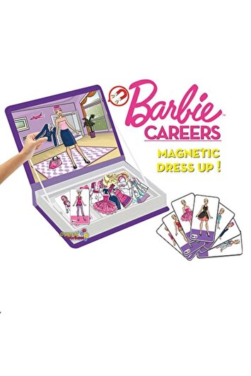 بازی لباس‌پوشی شغلی دی‌وای‌تو با لباس‌های مغناطیسی (مجاز) برند barbie 610194385