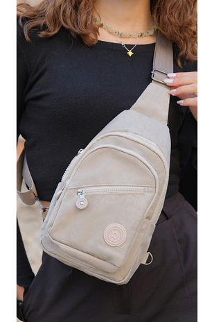 کیف کمری و دوشی کراس با پارچه کرینکیل برای سفر و استفاده روزمره (یونی‌سکس)
