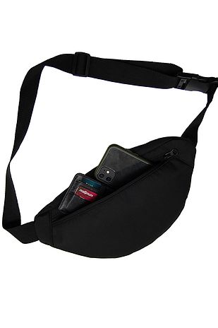 کیف کمری و دوشی با ویژگی پارچه ضد آب مشکی برند d'vers 5210328