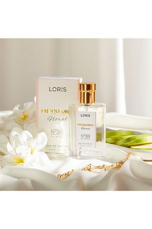 عطر زنانه K-201 فرکانس ادو پرفیوم 50 میلی‌لیتر با رایحه گل و میوه