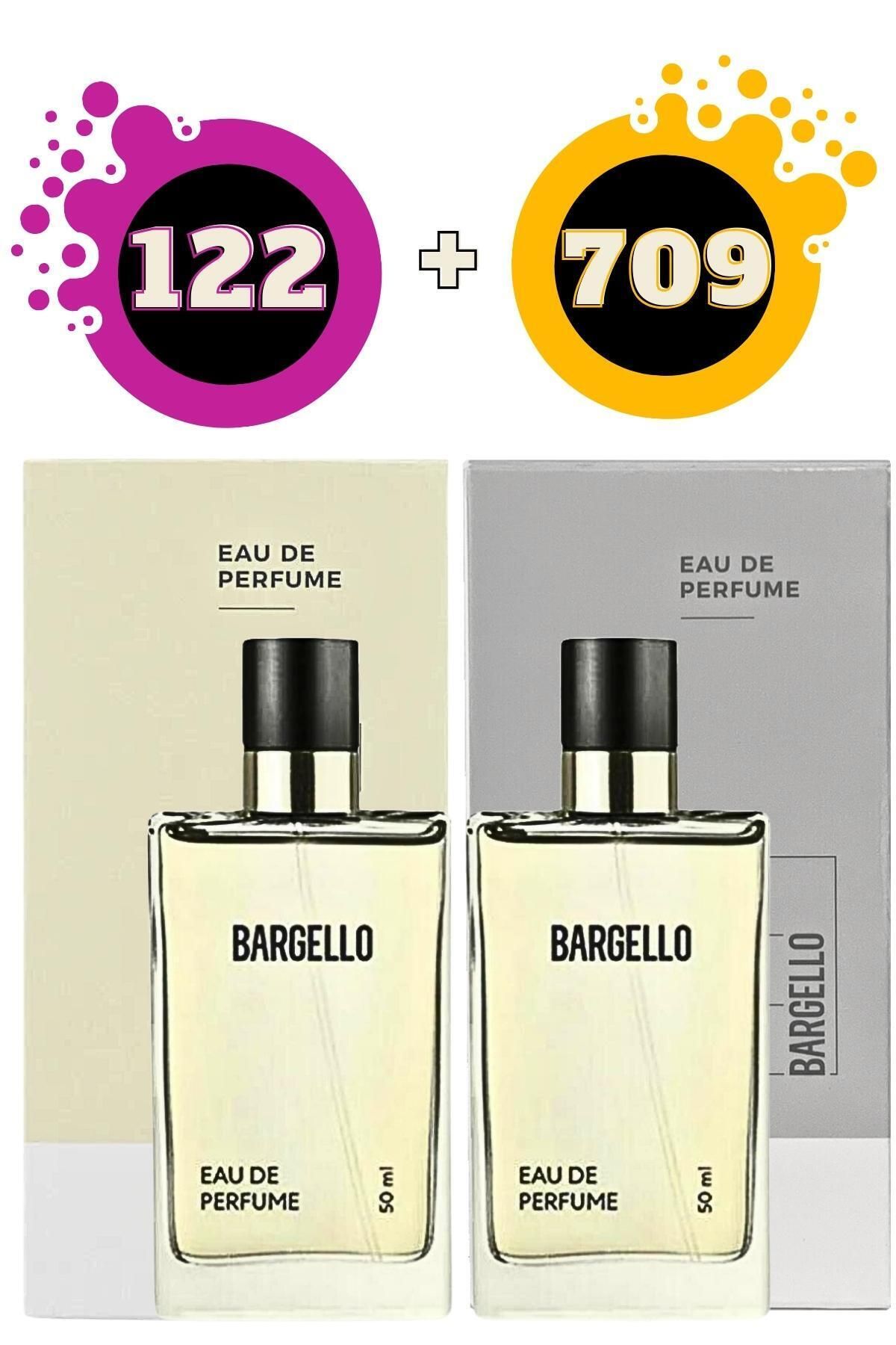 ست عطر زنانه 122 اورینتال و عطر مردانه 709 اورینتال برند bargello