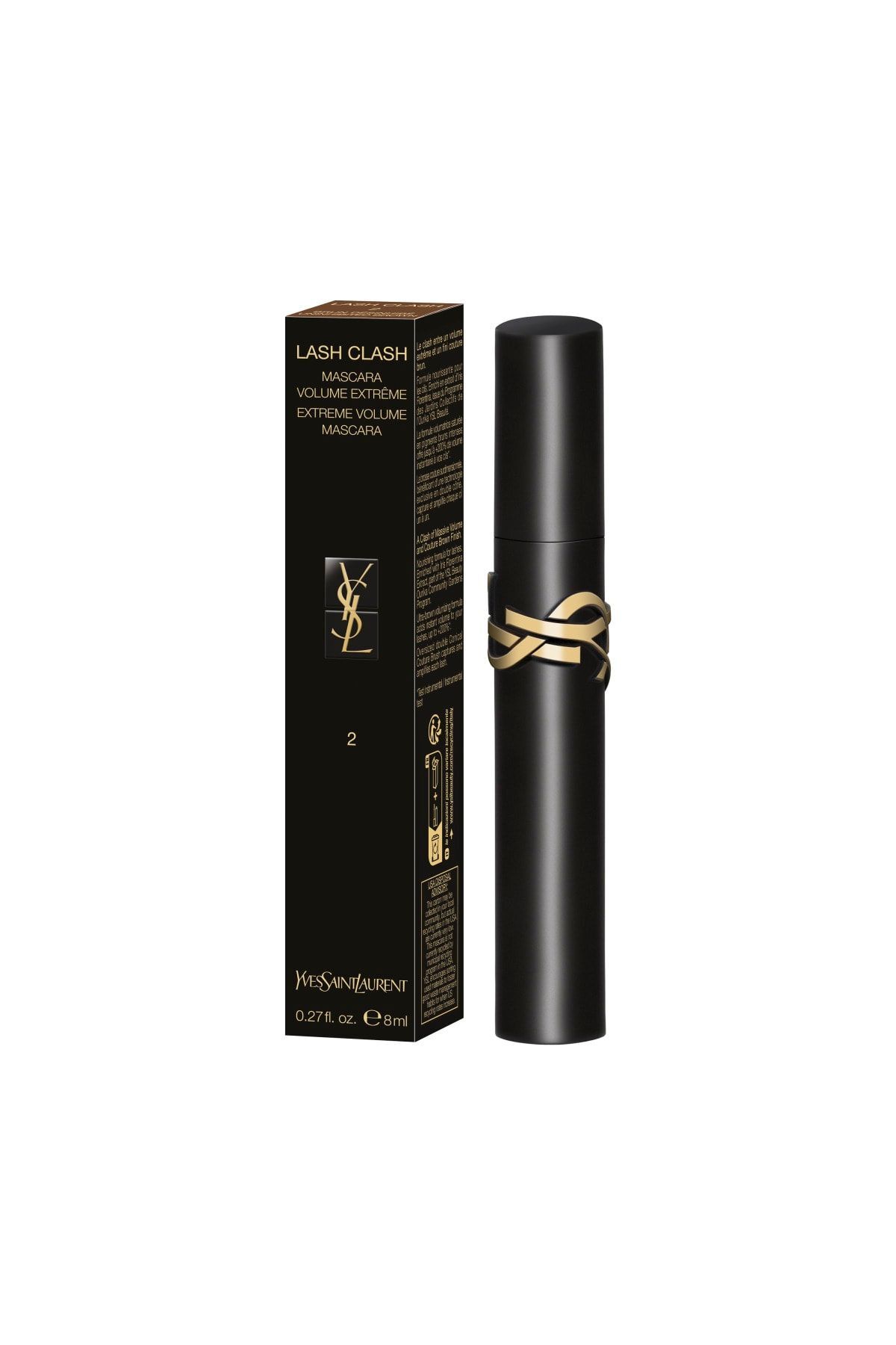 ماسکارا قهوه‌ای لش کلاش 3614273913799 برند yves saint laurent