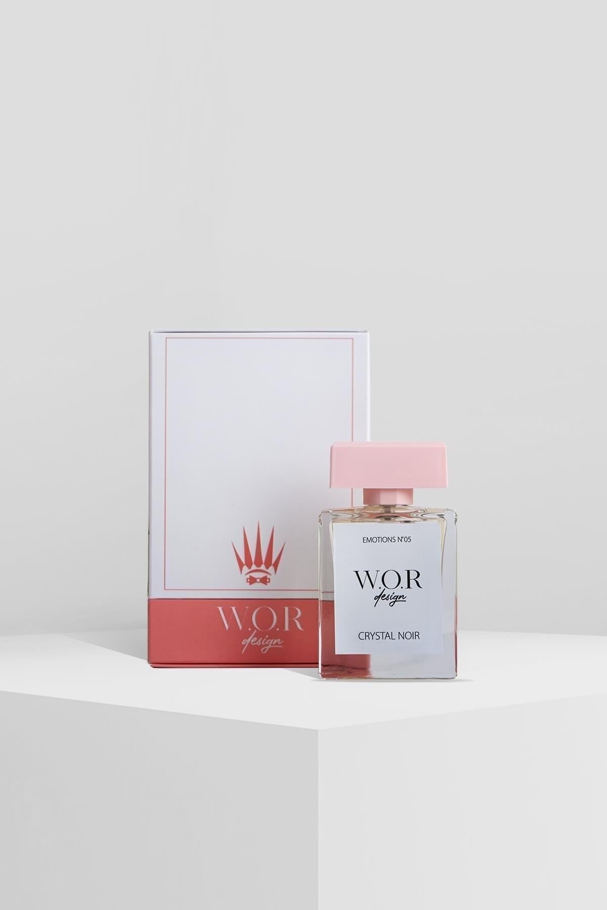 عطر زنانه کریستال نویر شماره ۱ برند رویال ایموشن ۵۰ میلی لیتر برند watchofroyal