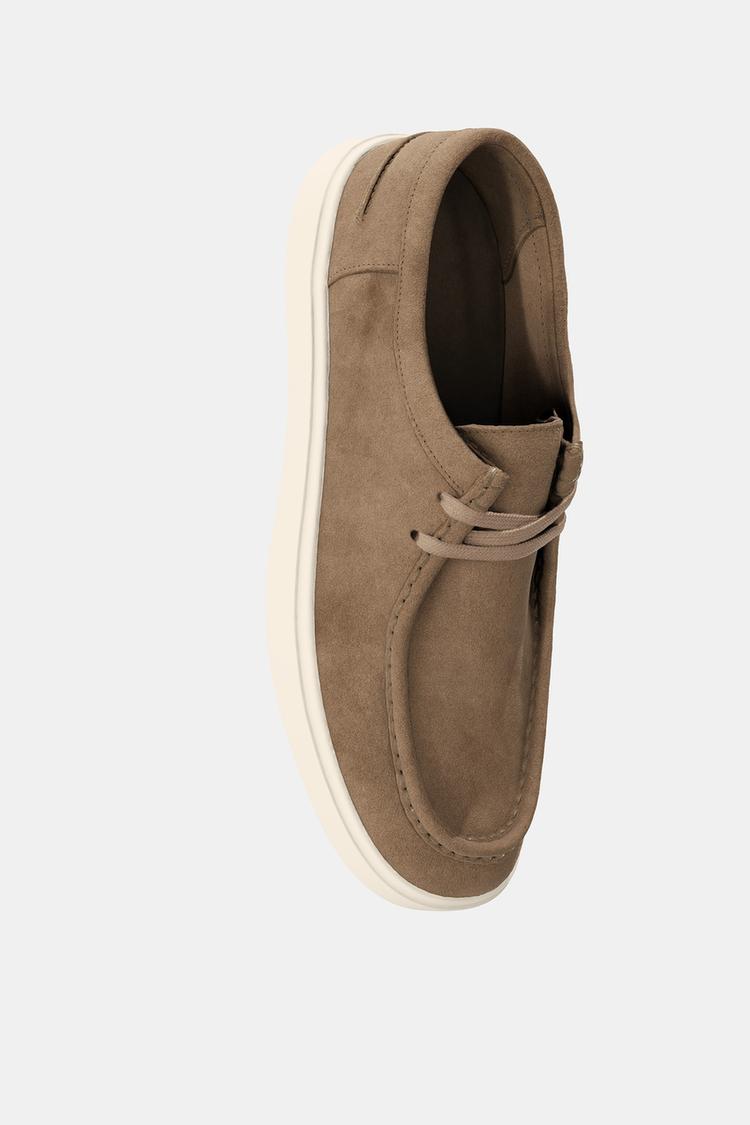 کفش راحتی چرم برند Zara