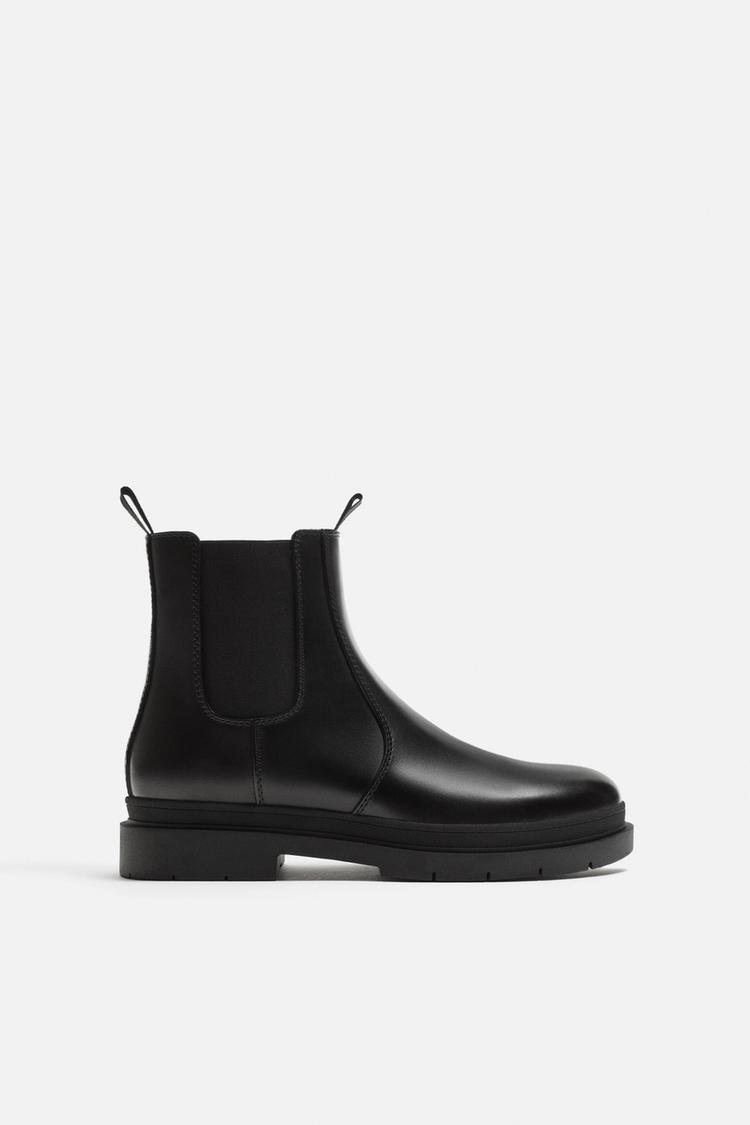 چکمه چلسی با کفی ضخیم برند Zara