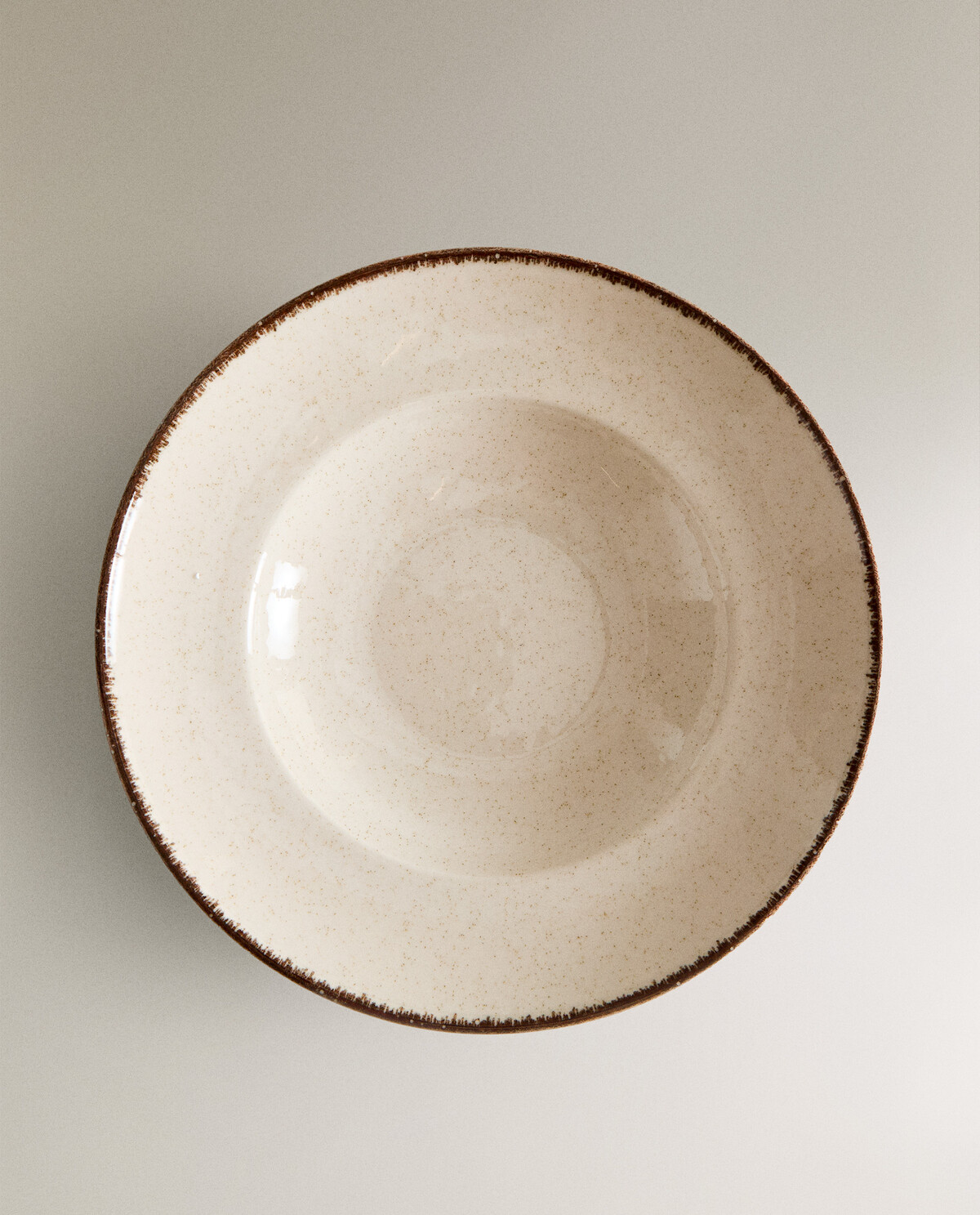 بشقاب ماکارونی چینی با لبه‌ای به سبک قدیمی برند ZaraHome 10243725