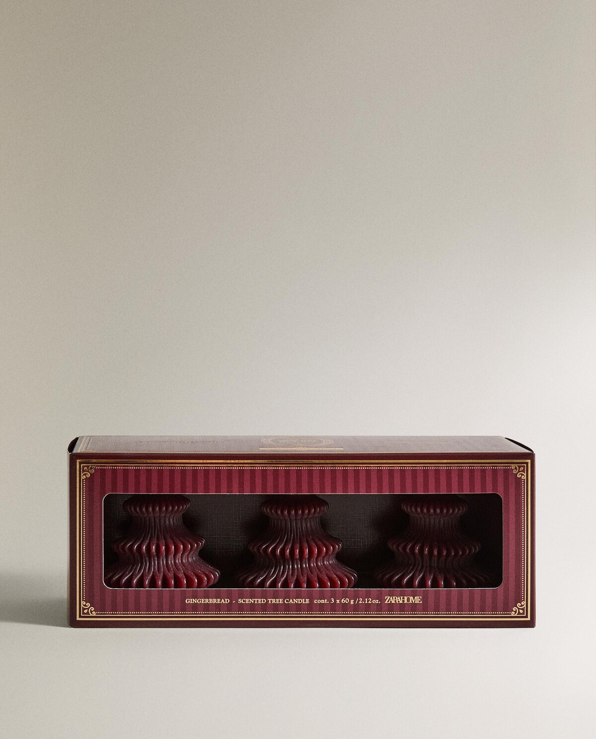 شمع درختی معطر به طعم زنجبیل (بسته ۳ عددی) برند ZaraHome 2017716123