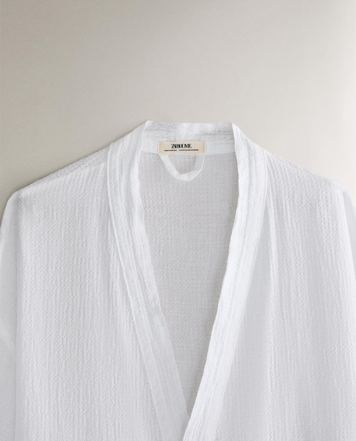 گاون خواب بافت وافل لینن