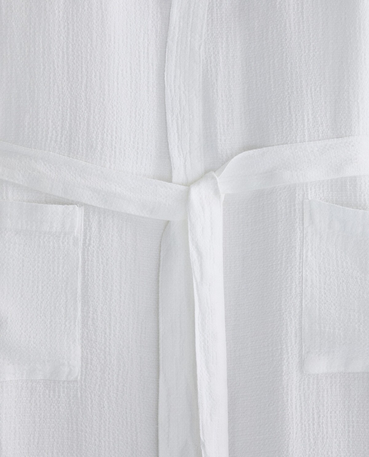 گاون خواب بافت وافل لینن برند ZaraHome 1744109390