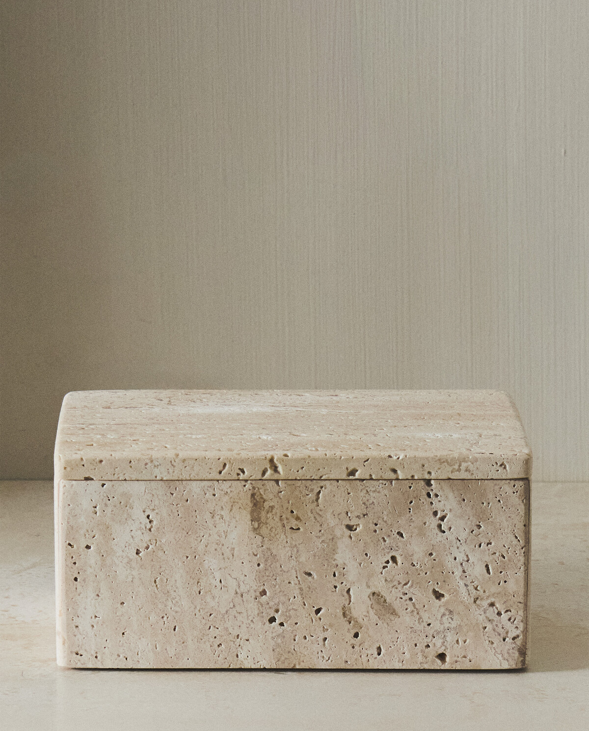 جعبه ذخیره‌سازی حمام با طرح مرمر بژ برند ZaraHome 1253168230