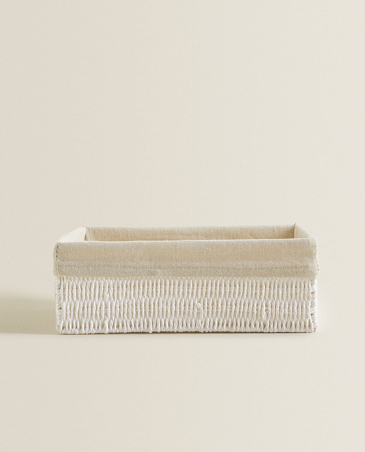 سبد داخلی مستطیلی پارچه‌ای برند ZaraHome 1340345568