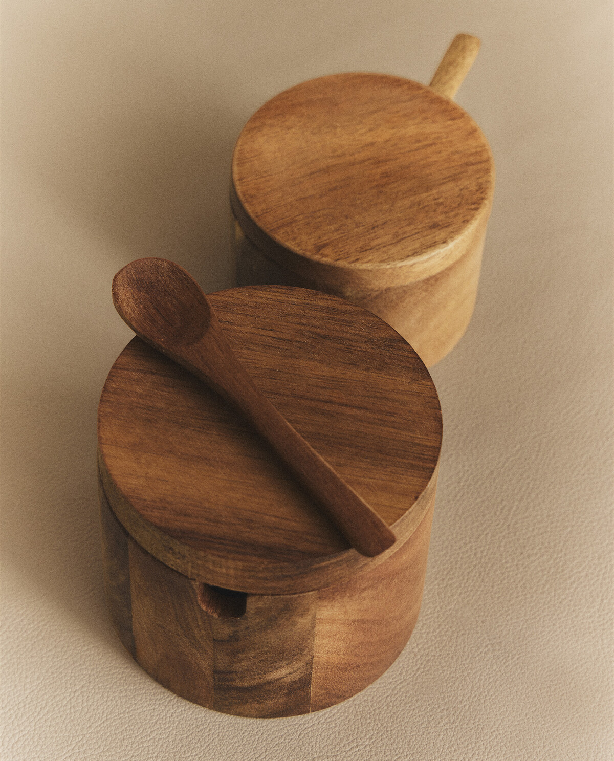 کاسه شکر چوبی با قاشق برند ZaraHome 1353392183