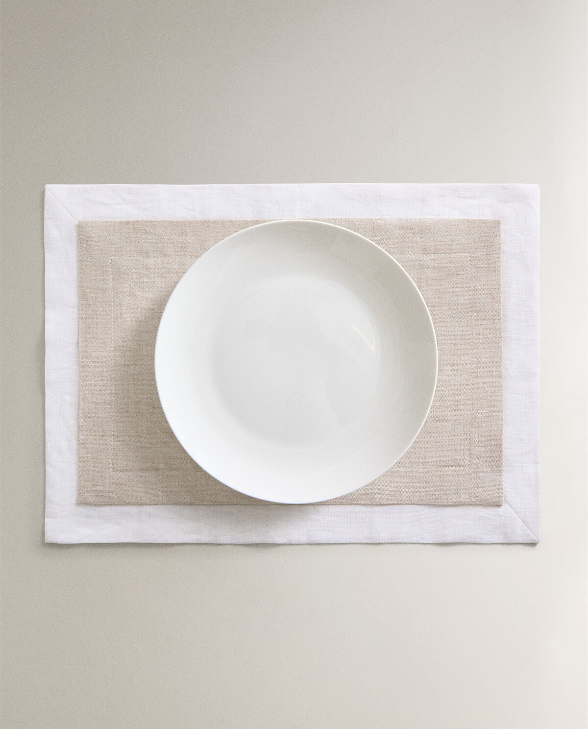 زیر بشقابی دو لایه برند ZaraHome 1267383404