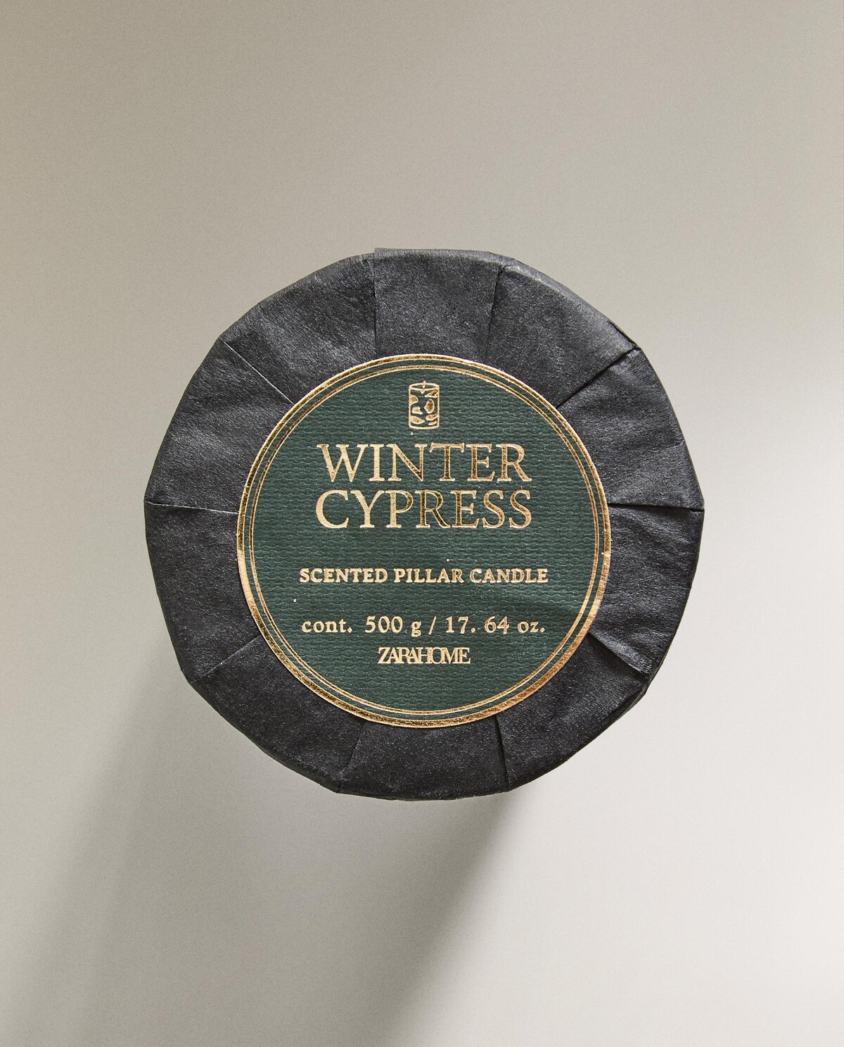 شمع معطر استوانه‌ای بزرگ سرو زمستانی برند ZaraHome 2200299429