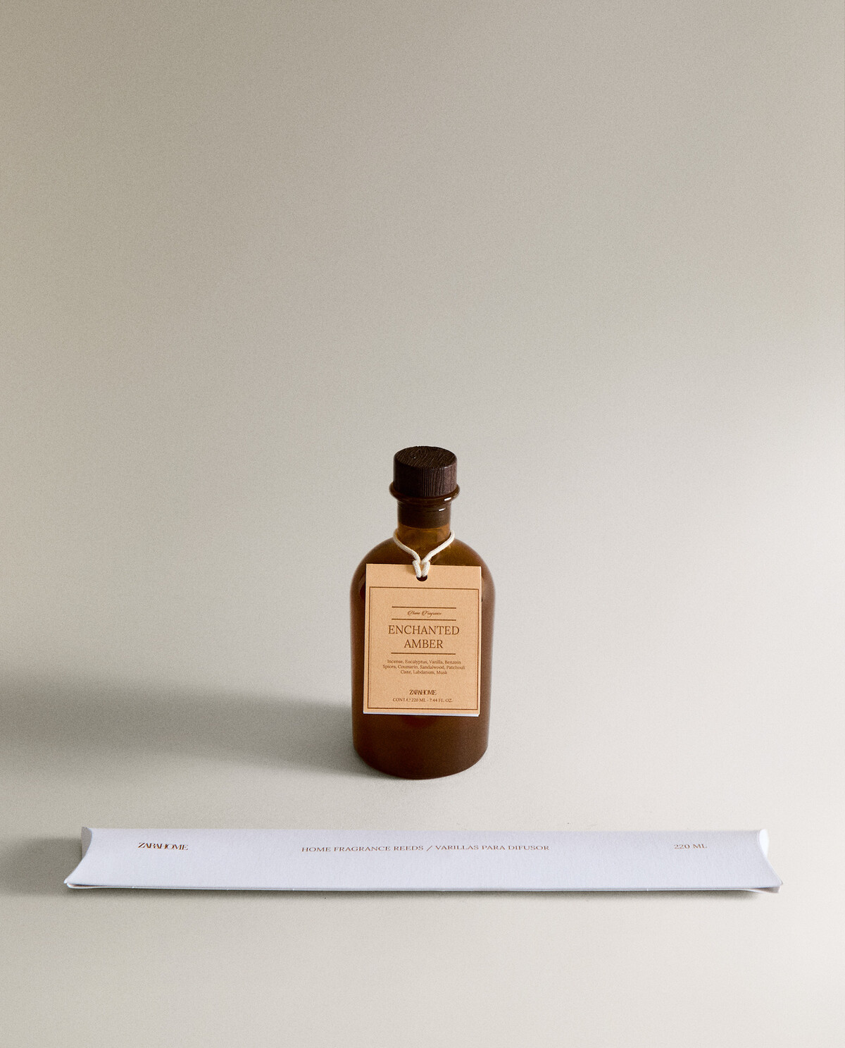 دیفیوزر چوبی عطر کهربا جادویی (۲۲۰ میلی لیتر)