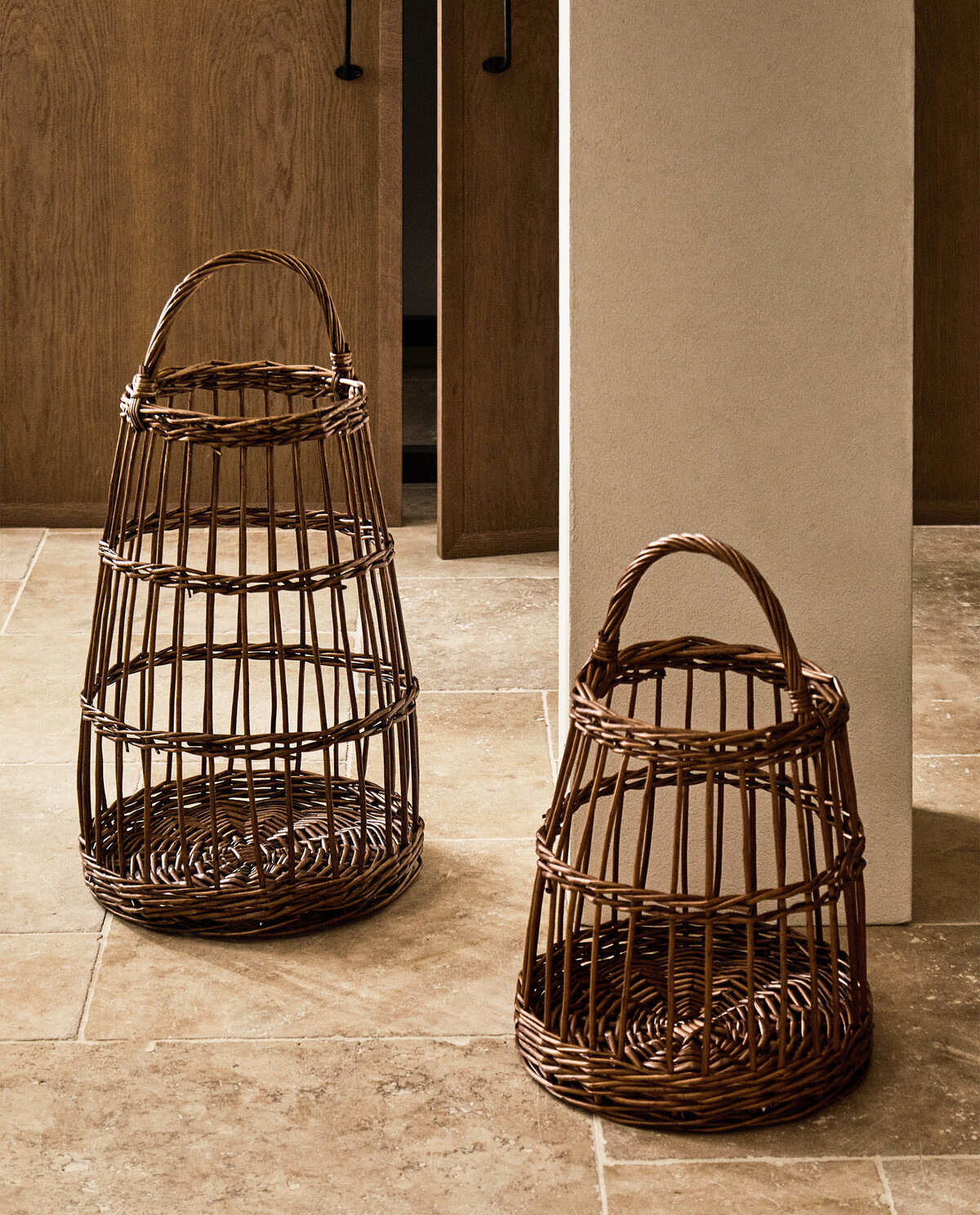 سبد رخت کائوچویی بلند برند ZaraHome 589252838