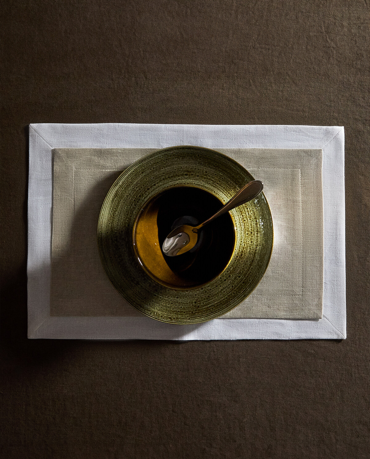 زیر بشقابی دو لایه برند ZaraHome 442773524