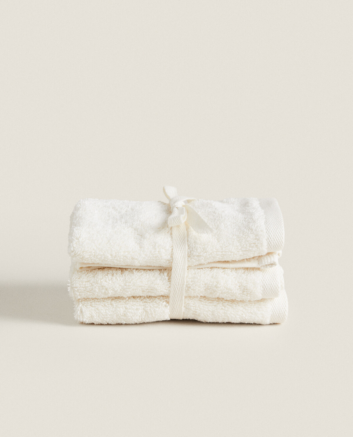 بسته حوله‌های دستی با کیفیت بالا از جنس پنبه (بسته ۳ عددی) برند ZaraHome 2276856721