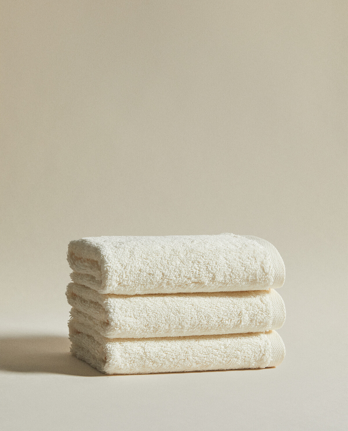 بسته حوله‌های دستی با کیفیت بالا از جنس پنبه (بسته ۳ عددی) برند ZaraHome 2276856726