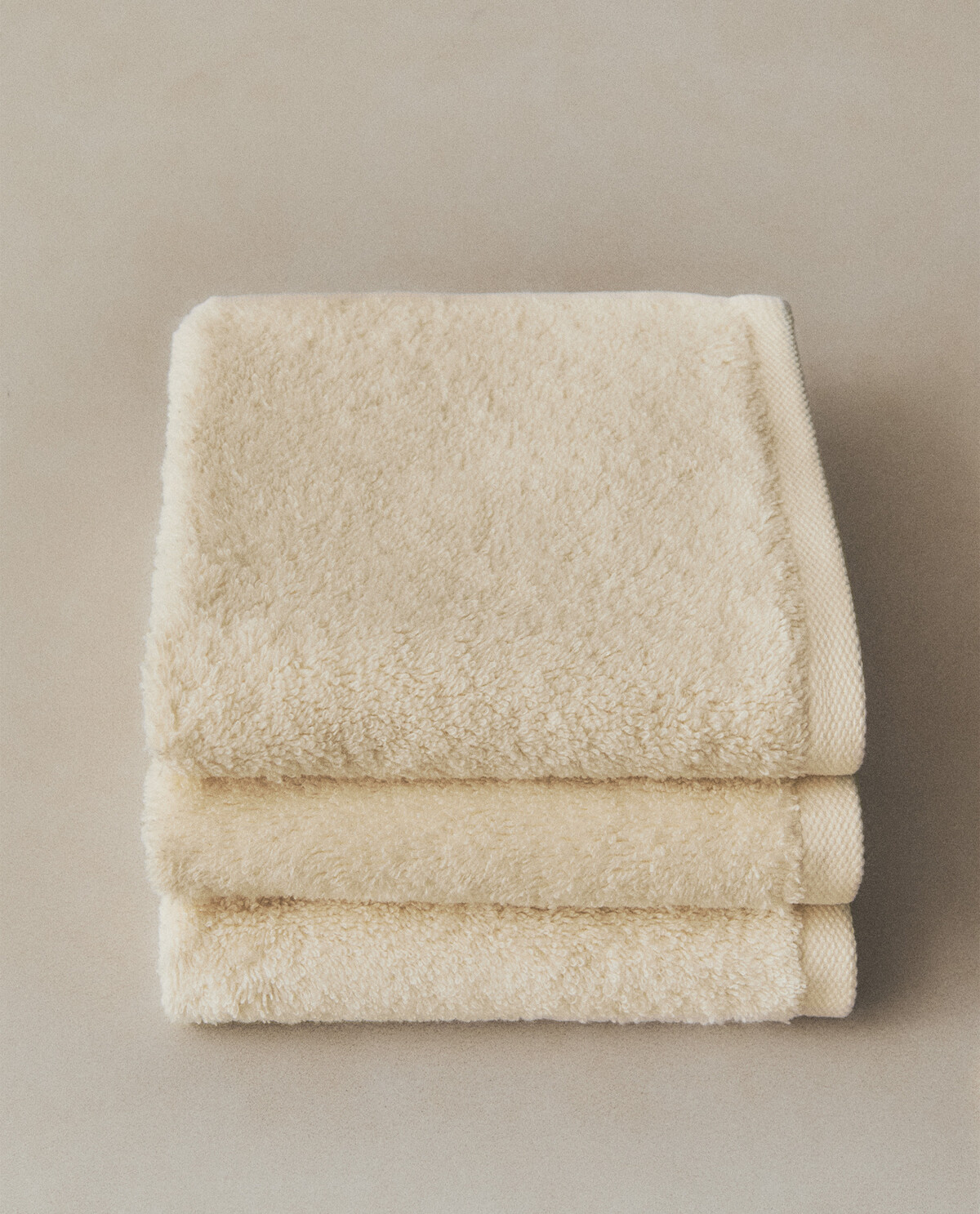 بسته حوله‌های دستی با کیفیت بالا از جنس پنبه (بسته ۳ عددی) برند ZaraHome 2276856727