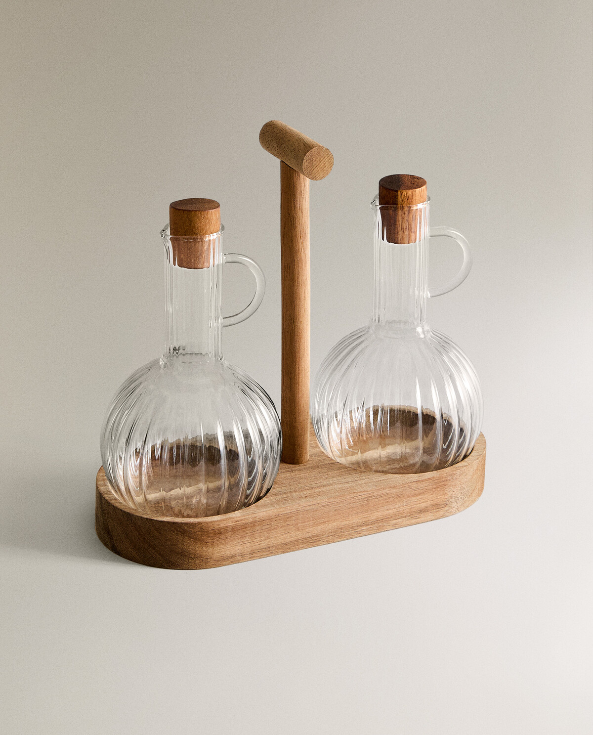 ست دکوری شیشه بورسیلیکات و چوب برند ZaraHome 2295169885